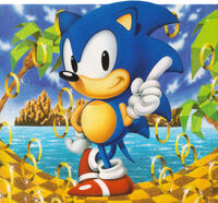 Sonic 8-bit full artwork
