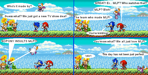 Making Use Of The Sonic Sprites - Comic Studio