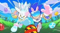 March - Silver the Hedgehog and Sonic Man