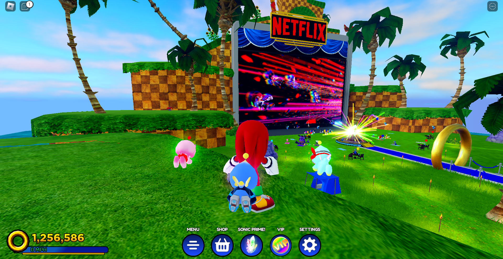 Netflix's Sonic Prime Virtual World Premier - Kidas