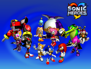 Sonic Heroes tapeta 3