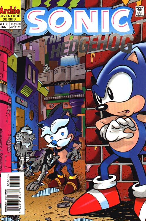 STH #284 - Preview Page 3, Archie Sonic Comics