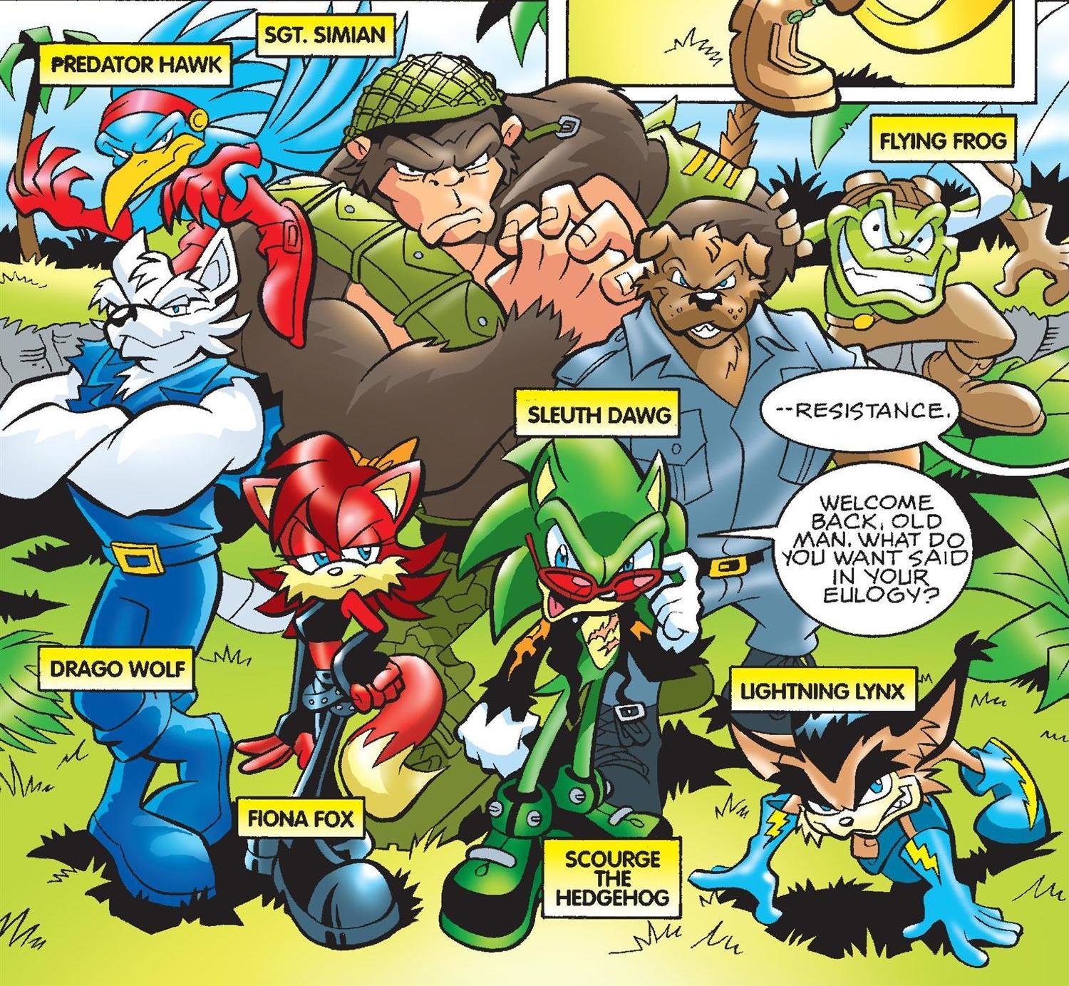 Sonic the Hedgehog (Sonic the Comic), Sonic Wiki Zone