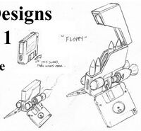 Concept artwork of Floppy.