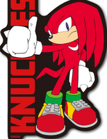 Knuckles art 2D 08