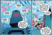 Mimic talking to Eggman