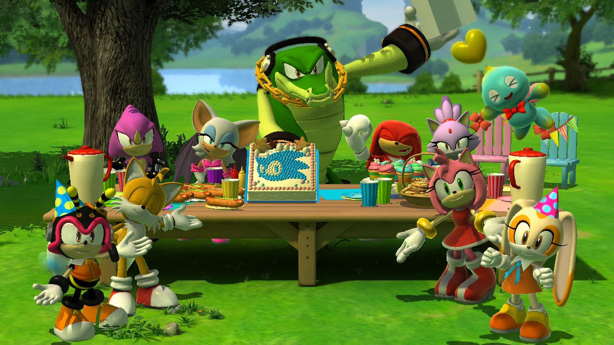 Sonic Classic Characters  Sonic heroes, Sonic birthday parties