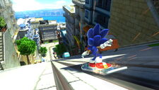 Sonic Generations City Escape snowboard