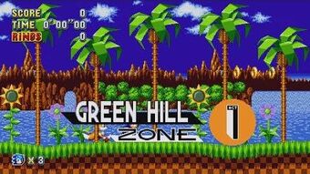 Sonic Mania - Green Hill Zone Act 2 Raw Gameplay 