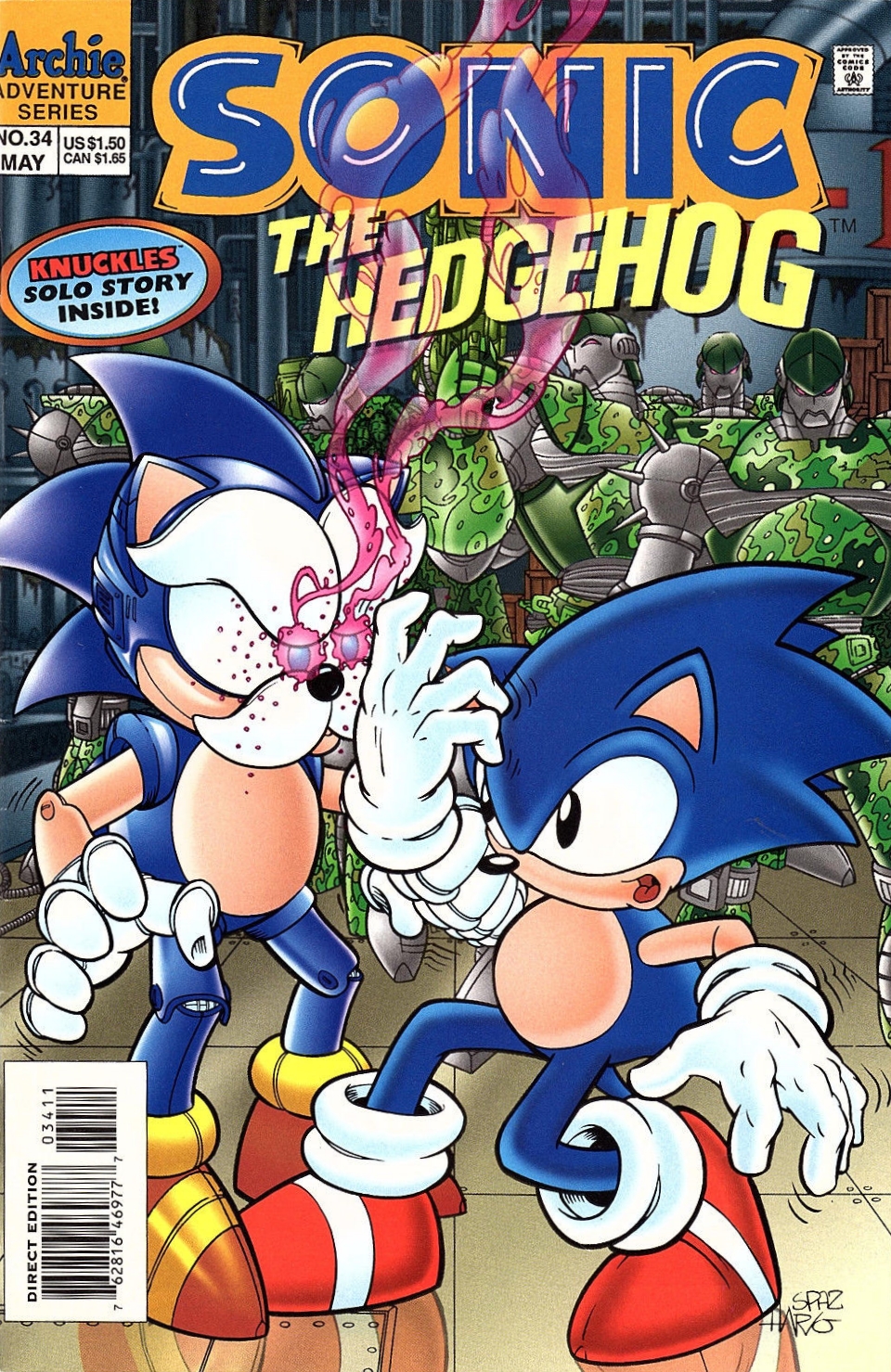 Sonic the Hedgehog 282 posts - EVERY pic of Mighty the Armadillo in Archie  comics