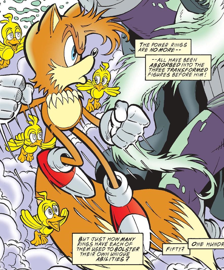 Hyper Sonic (story), Sonic the Comic Wiki