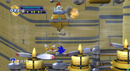 Sonic 4 Ep.II Sky Fortress Fans and Clucker