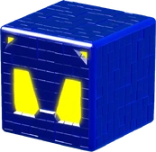 Niebieska Kostka
