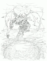 Devil Doom concept art.