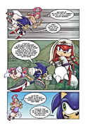 Sinbad en el cómic de Sonic and the Secret Rings.