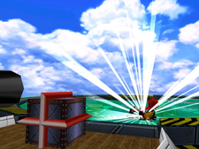 Sonic Adventure Gamma exploding