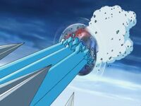 Sonic smashing ice pillar