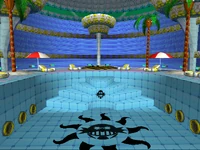 The pool area, Dreamcast