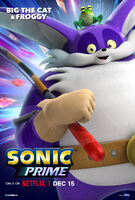 Big in a promotional poster