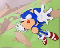 Cel from the original opening animation of Sonic CD.