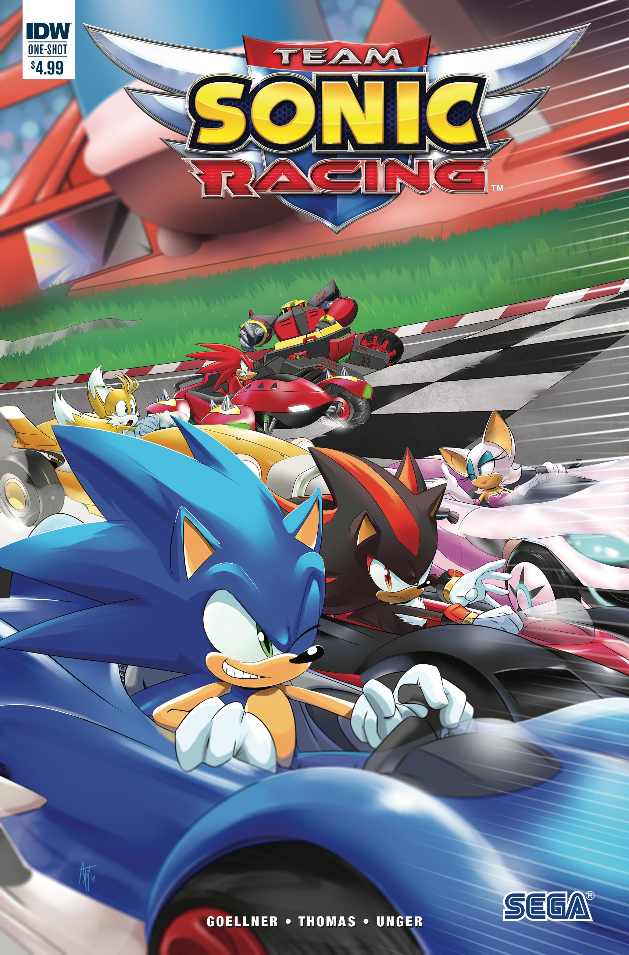 Team Sonic Racing One-shot, Sonic Wiki Zone
