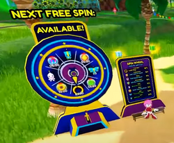 Spin Wheel, Sonic Speed Simulator Wiki