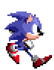 Este sprite no utilizado iba a ser la forma en la que Sonic caminara.