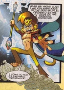 Khan en su nube voladora