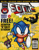Sonic the Comic #72 (March 1996). Art by Carl Flint.
