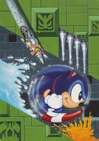 Sonic Labyrinth Zone art