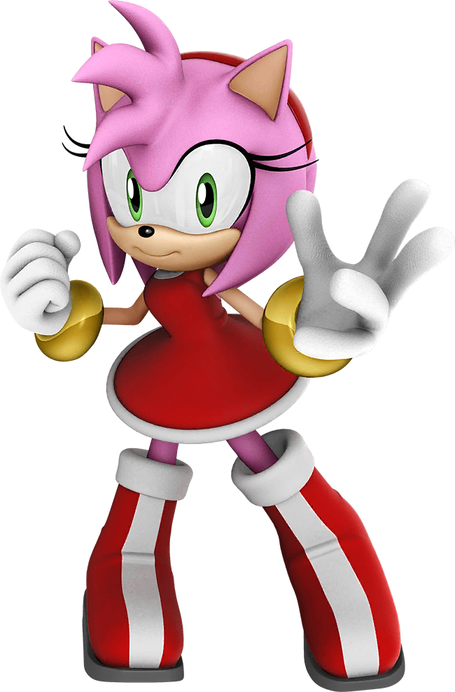 Amy Rose Pose png  Filmes de aventura, Aniversário do sonic