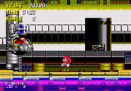 Knuckles the Echidna in Sonic the Hedgehog 2