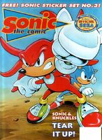 Sonic the Comic #38 (November 1994). Art by Richard Elson.