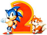 Sonic i Tails Sonic 2 Artwork