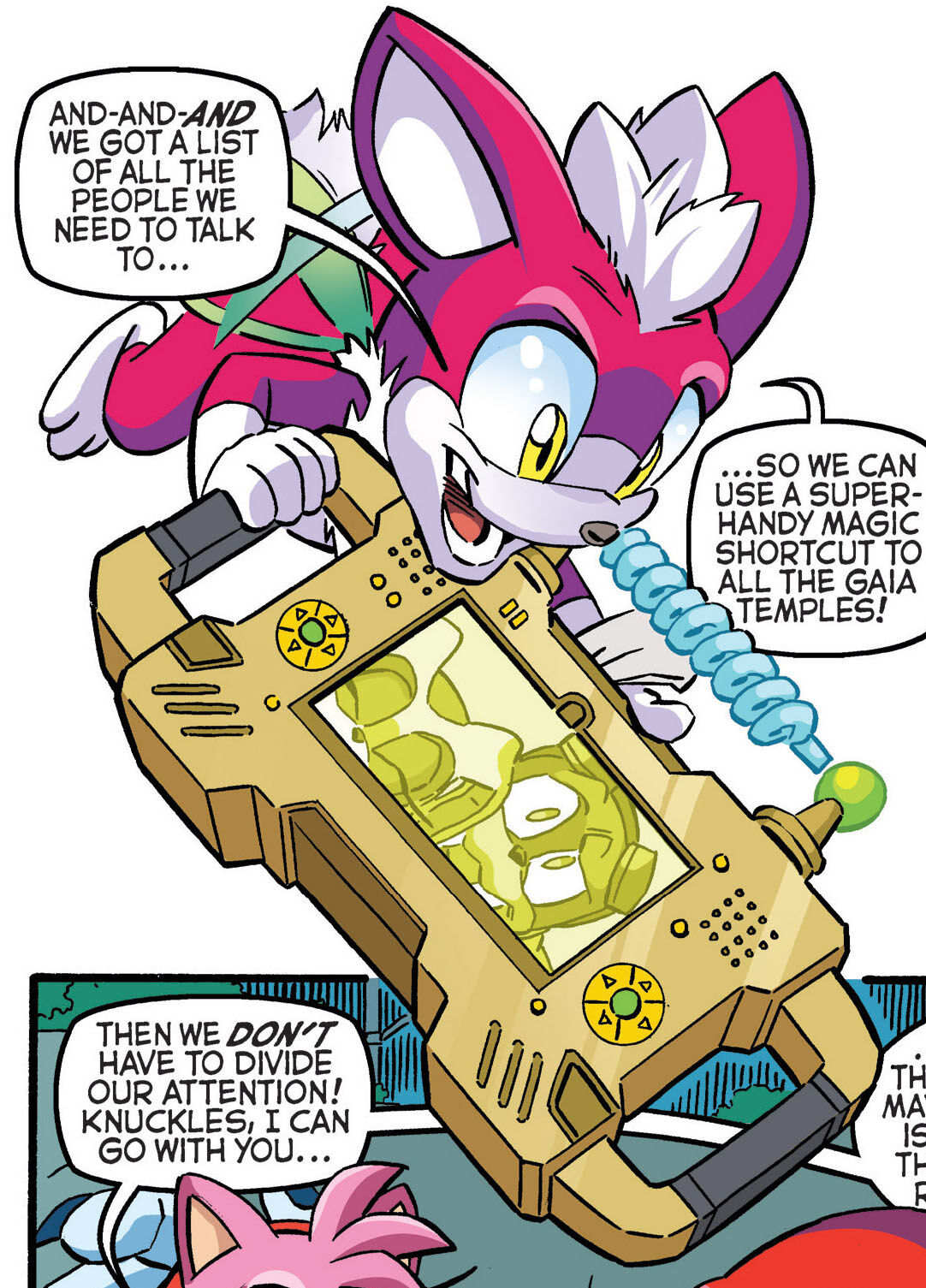 Sonic: Scrapnik Island #3 Preview Pages & Release Date - Grabber Zone