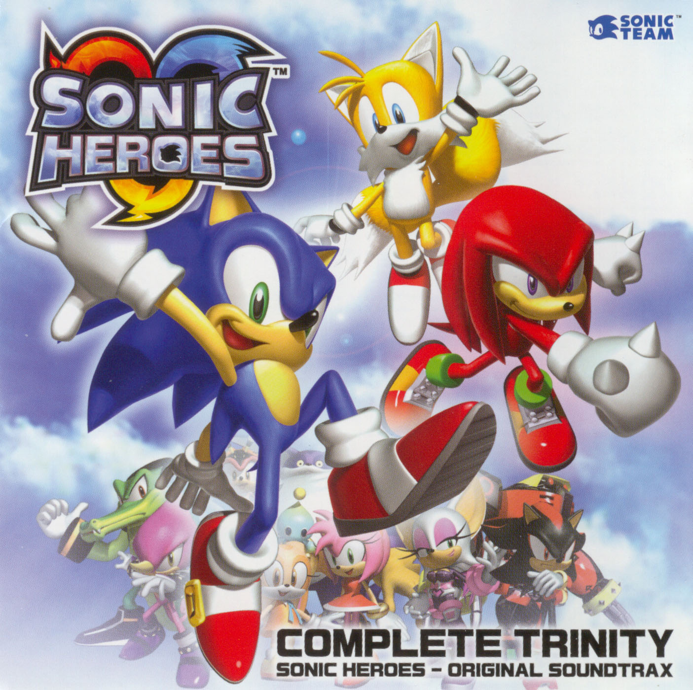 SC7 SONIC HEROES COMPLETE TRINITY / ORIGINAL SOUNDTRACK CD ソニック サントラ