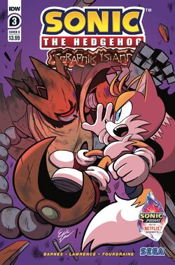 Sonic the Hedgehog IDW: Scrapnik Island #2 - Alternate Covers & Info Reveal  - Comics - Sonic Stadium