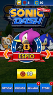 Sonic Dash Espio Character Select Price