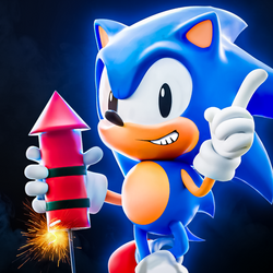 Sonic Speed Simulator - Classic Sonic (+ Mouth) - Download Free 3D