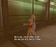 Maria embracing the young Abraham, from .