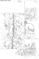 Variant cover pencils