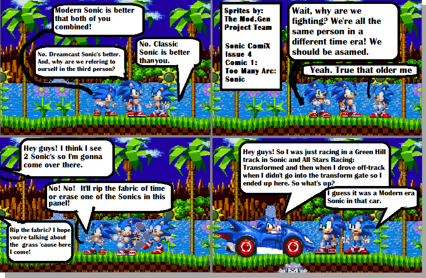 Sonic Mod Gen Sprites