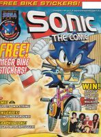 Sonic the Comic #137 (September 1998). Art by Mick McMahon and John M Burns.