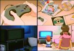 Sega Saturn in Neon Genesis Evangelion