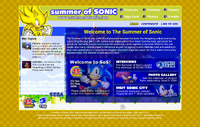 TSS Layout 8 - Left Navigation (Mar 2009) - Sonic Stadium - Sonic Stadium