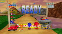 Sonic at the starting line