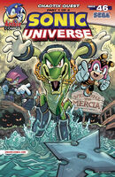 Sonic Universe #46 (November 2012). Art by Tracy Yardley.