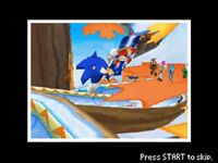 Sonic in Halfpipe