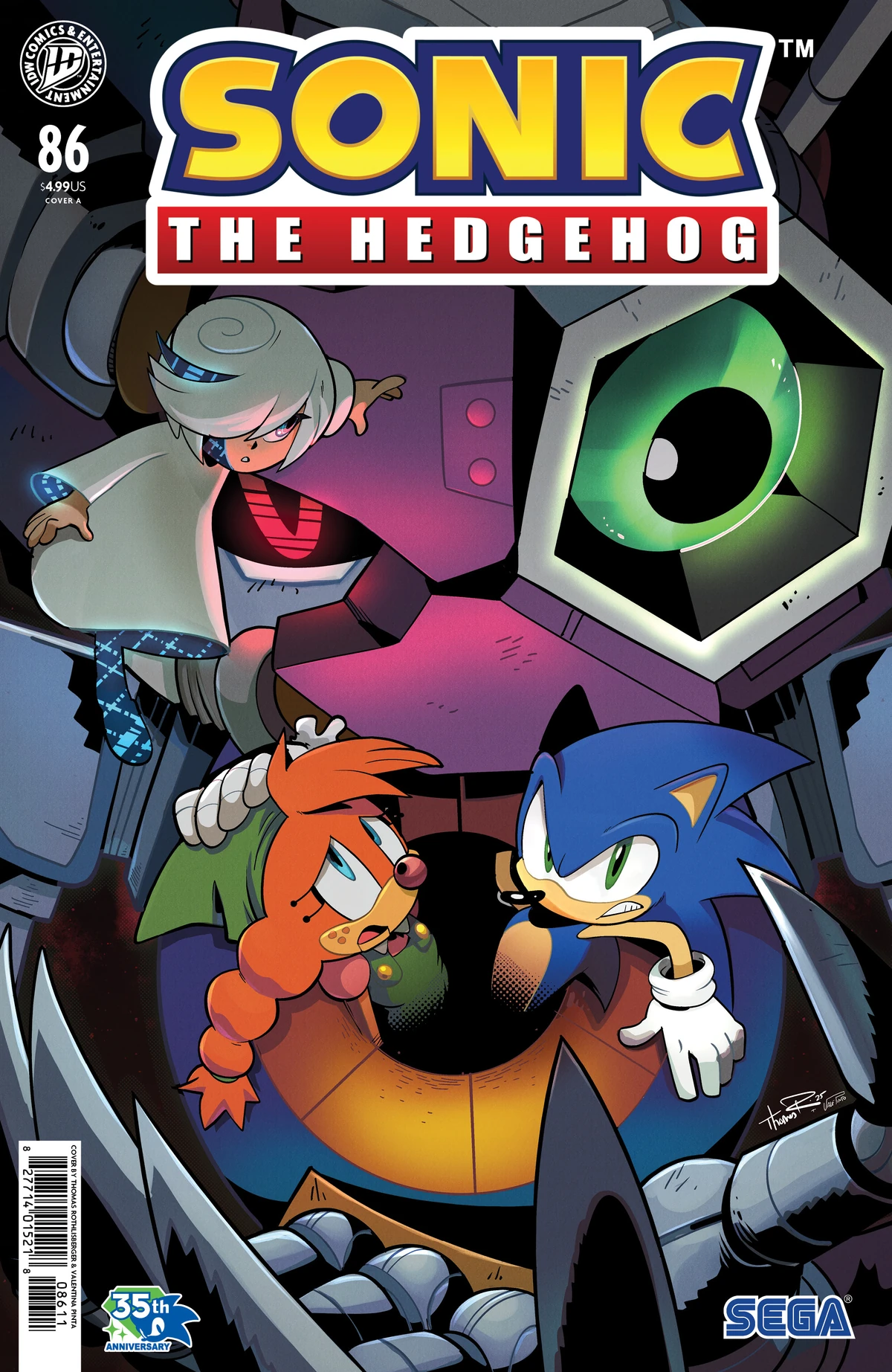 ニャッキ!　the comics. IDW Sonic the Hedgehog Issue 86 | Sonic Wiki Zone | Fandom