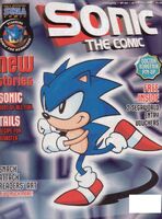 Sonic the Comic #122 (February 1998). Art by Gary Knight.